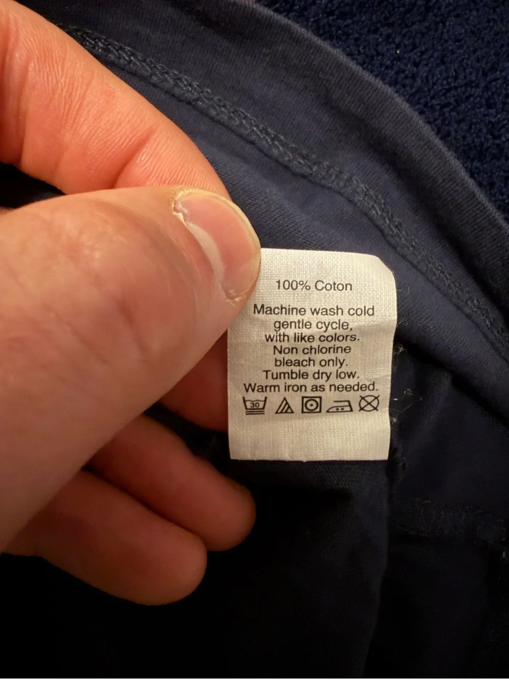 J. Crew Slim-Washed Pocket Crewneck T-Shirt Navy Blue Men’s Large L 100% Cotton